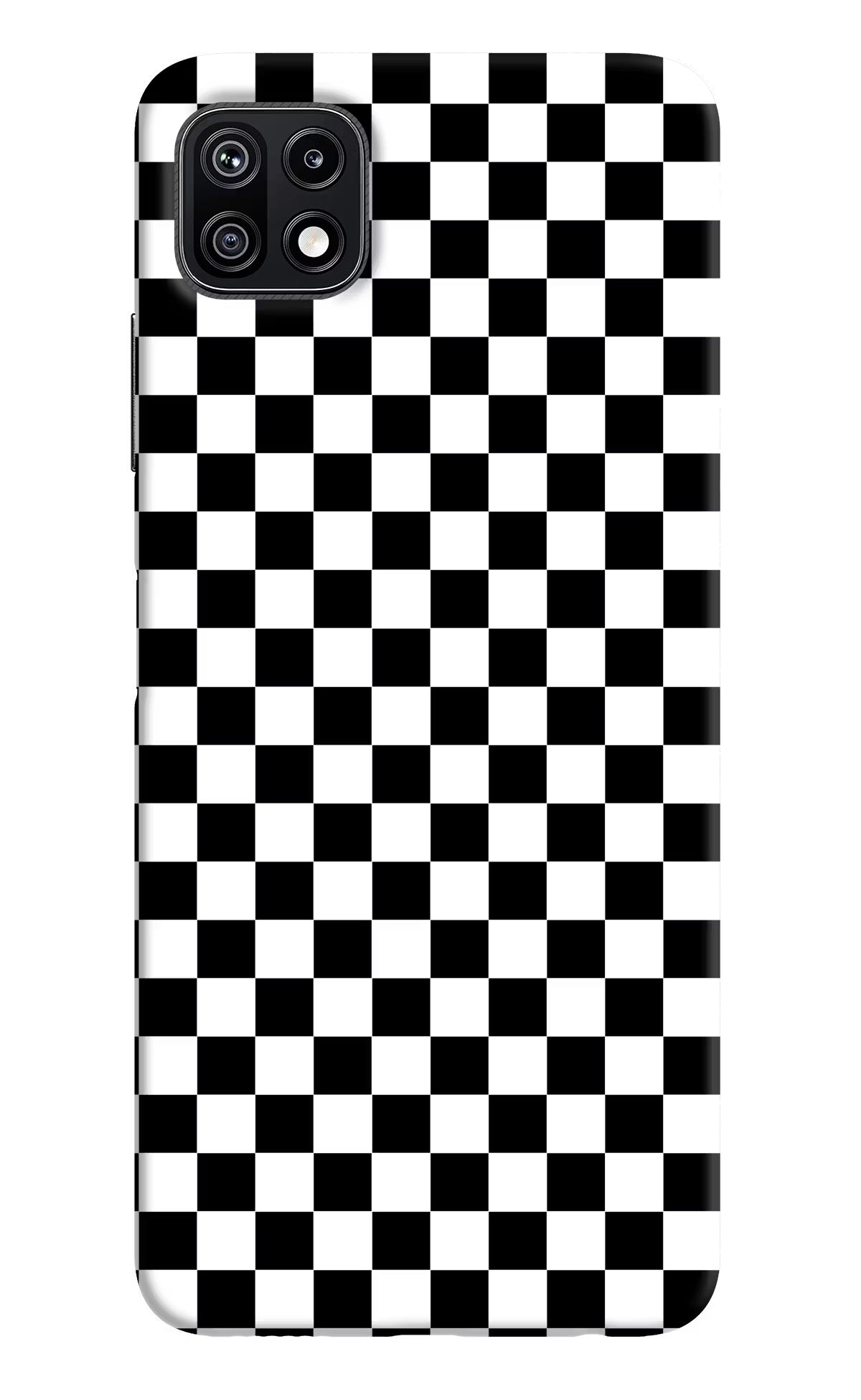 Chess Board Samsung F42 5G Hard Case Back Cover by Casekaro
