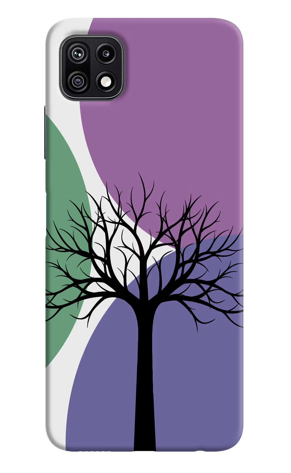 Tree Art Samsung F42 5G Hard Case Back Cover by Casekaro