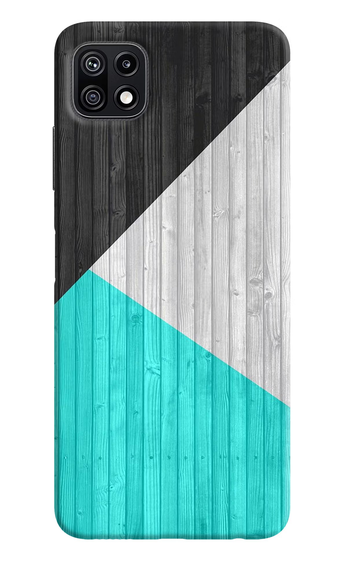 Wooden Abstract Samsung F42 5G Hard Case Back Cover by Casekaro
