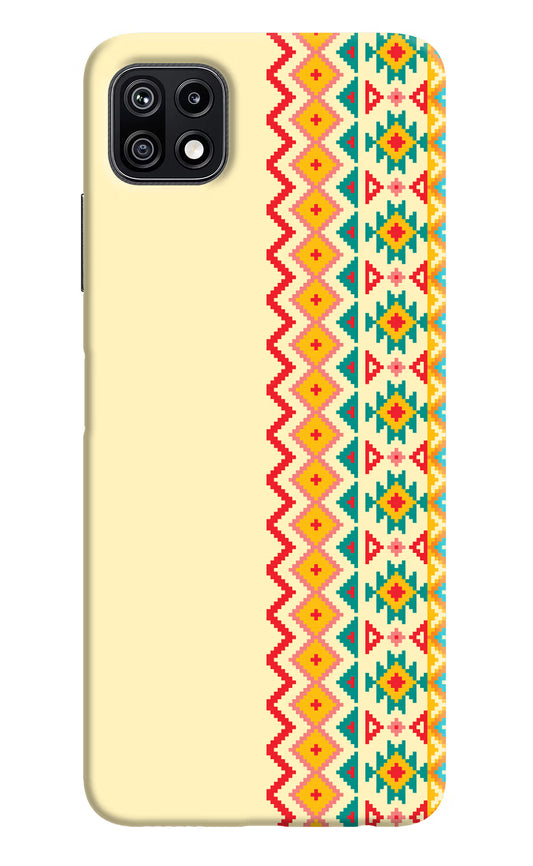 Ethnic Seamless Samsung F42 5G Hard Case Back Cover by Casekaro
