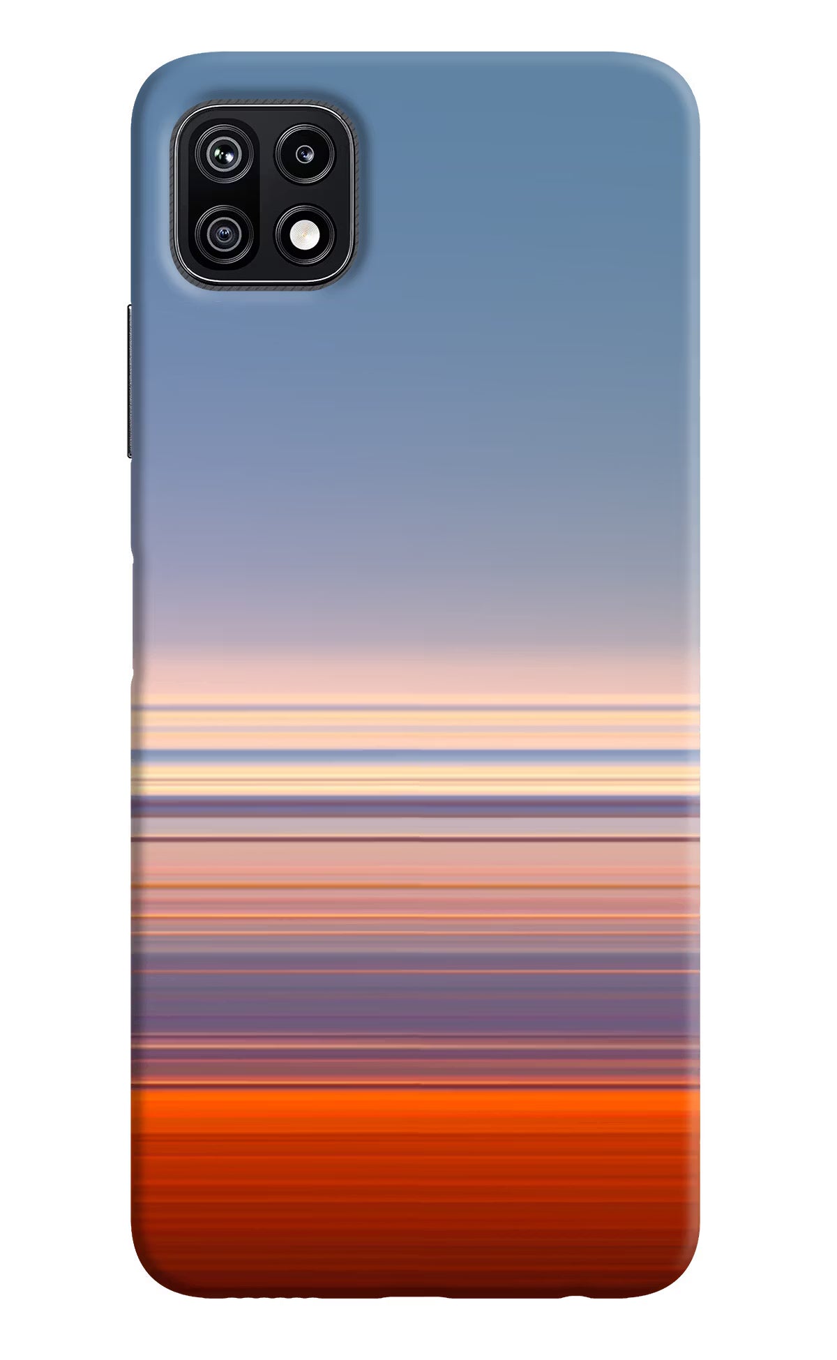 Morning Colors Samsung F42 5G Hard Case Back Cover by Casekaro
