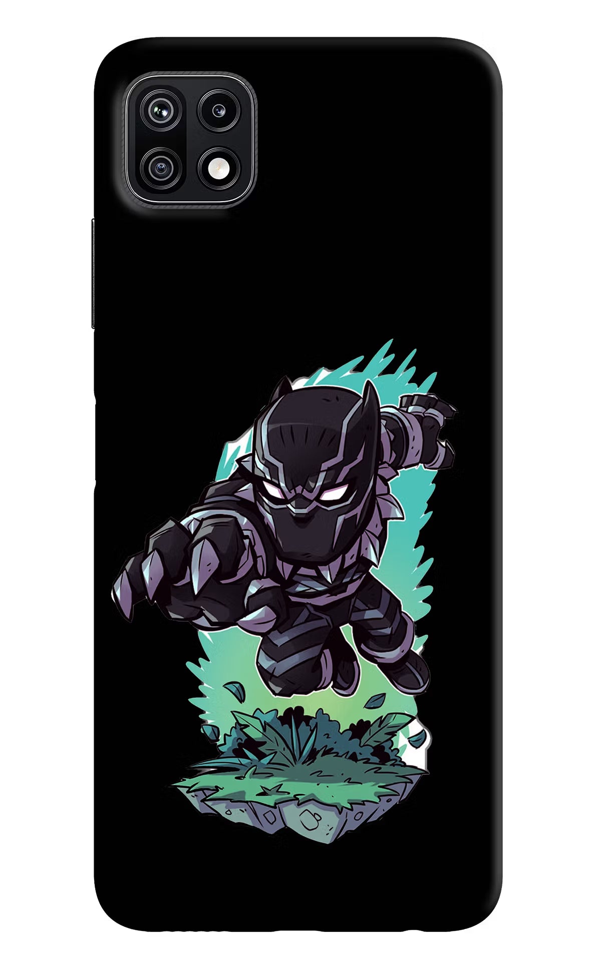Black Panther Samsung F42 5G Hard Case Back Cover by Casekaro
