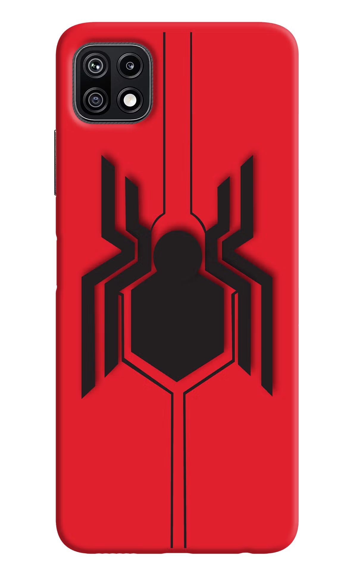 Spider Samsung F42 5G Hard Case Back Cover by Casekaro