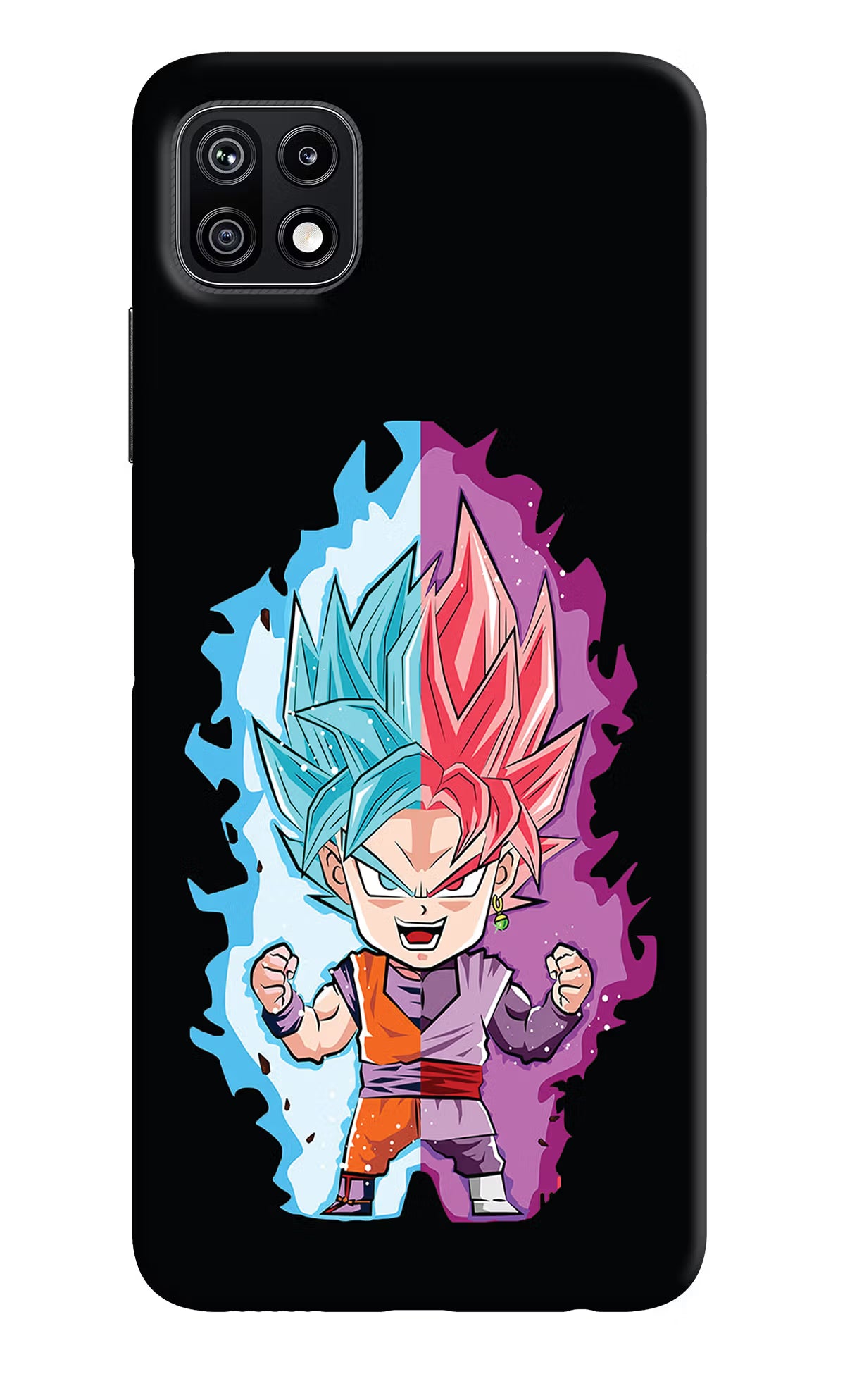 Chota Goku Samsung F42 5G Hard Case Back Cover by Casekaro