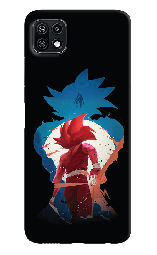 Goku Samsung F42 5G Hard Case Back Cover by Casekaro