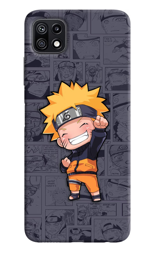 Chota Naruto Samsung F42 5G Hard Case Back Cover by Casekaro