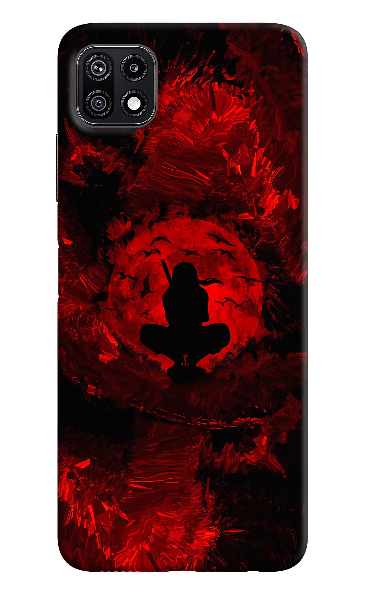 Itachi Uchiha Samsung F42 5G Hard Case Back Cover by Casekaro