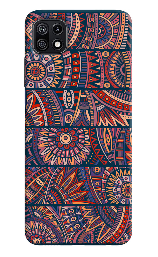 African Culture Design Samsung F42 5G Hard Case Back Cover by Casekaro