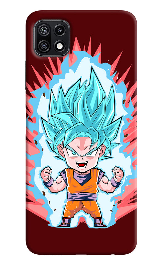 Goku Little Samsung F42 5G Hard Case Back Cover by Casekaro