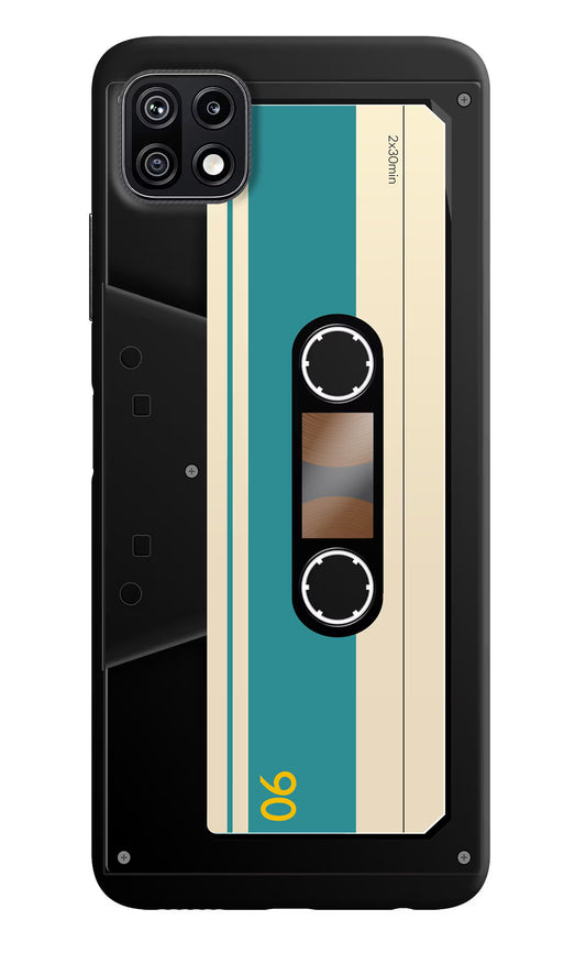 Cassette Samsung F42 5G Hard Case Back Cover by Casekaro