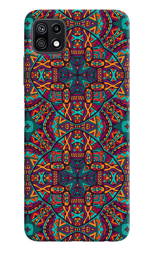Colour Mandala Samsung F42 5G Hard Case Back Cover by Casekaro