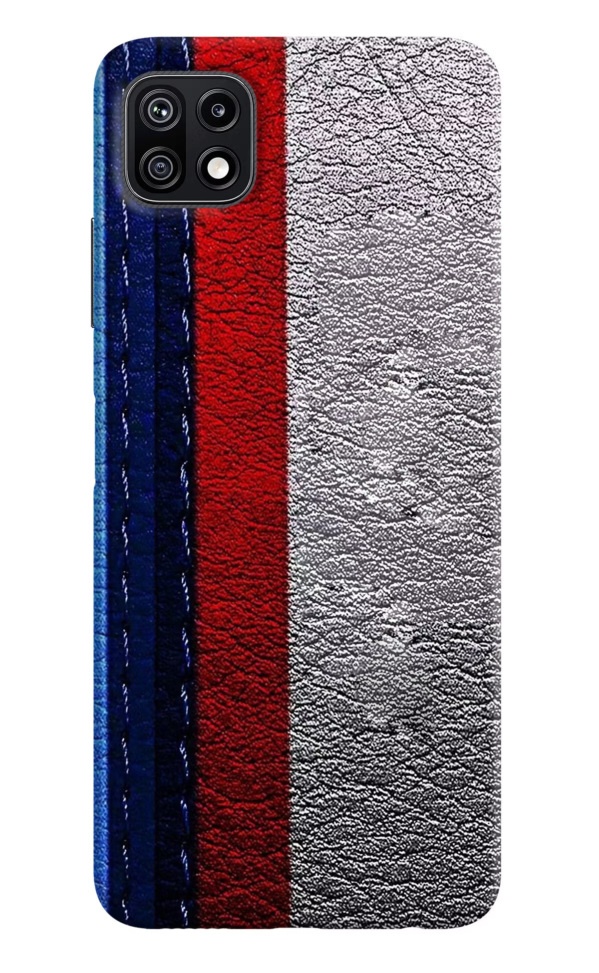 BMW Stripes Samsung F42 5G Hard Case Back Cover by Casekaro