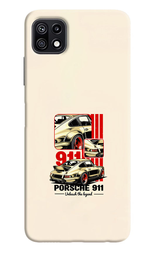 Classic Porsche 911 Samsung F42 5G Hard Case Back Cover by Casekaro