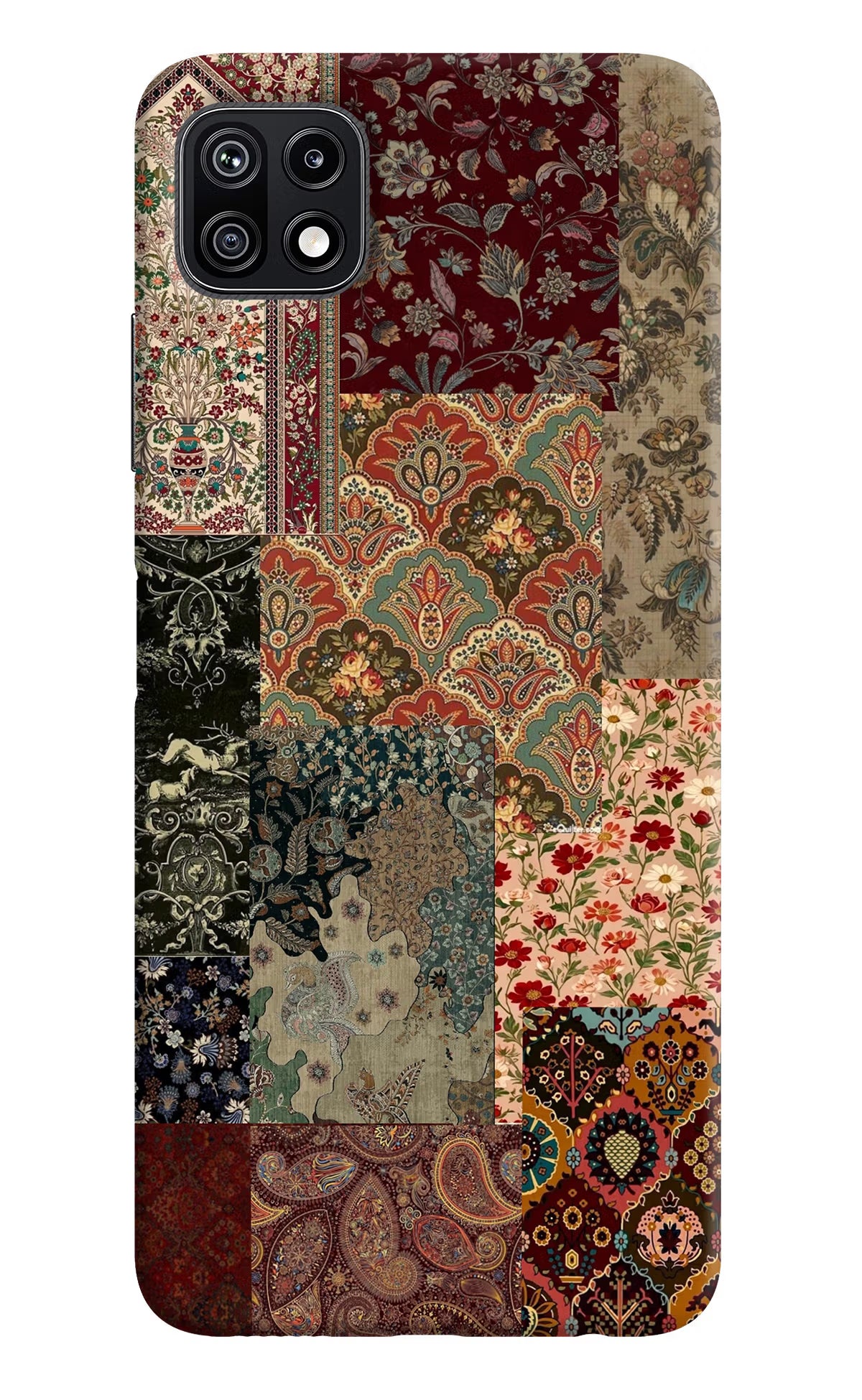 Desi Print Samsung F42 5G Hard Case Back Cover by Casekaro