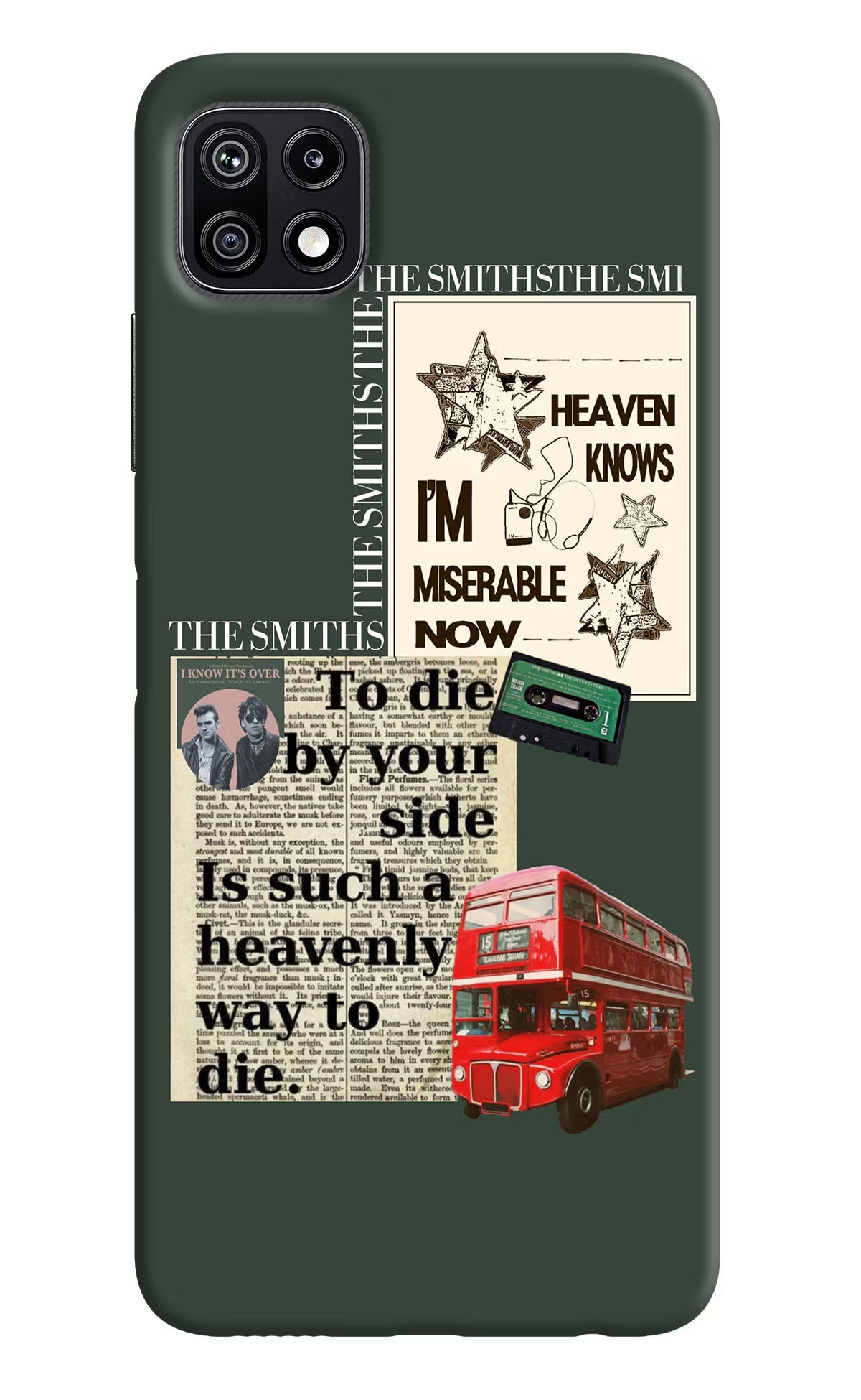 The Smiths Samsung F42 5G Hard Case Back Cover by Casekaro