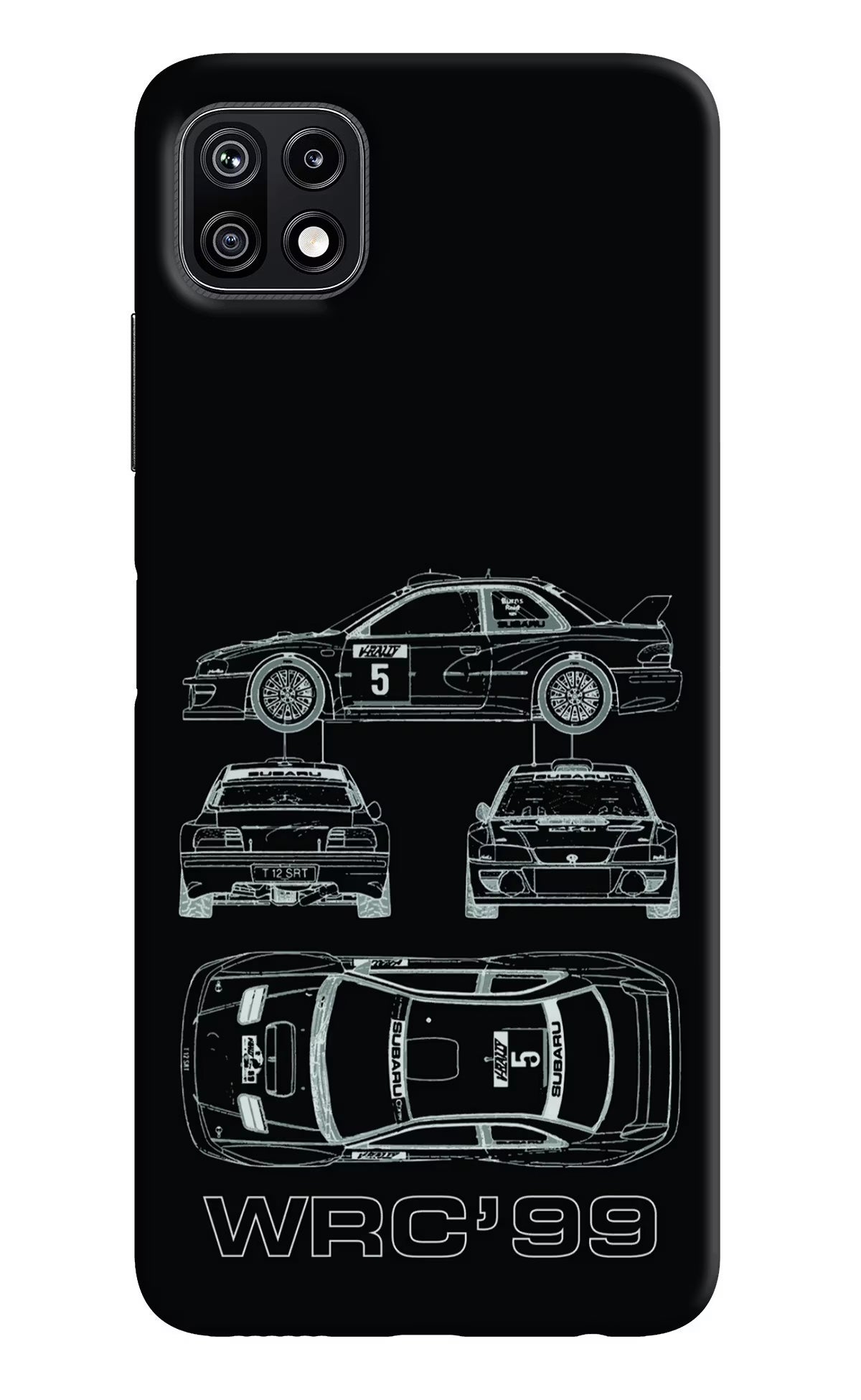 WRC'99 Samsung F42 5G Hard Case Back Cover by Casekaro