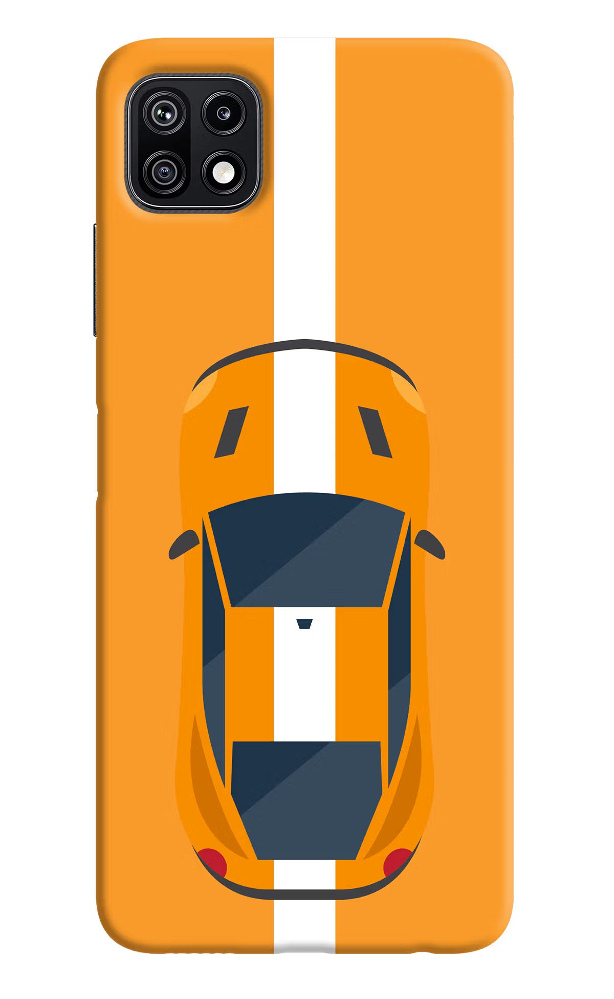 Highway Pursuit Samsung F42 5G Hard Case Back Cover by Casekaro