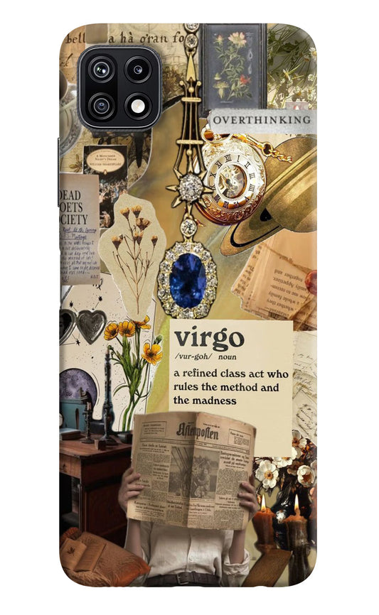Virgo Zodiac Samsung F42 5G Hard Case Back Cover by Casekaro