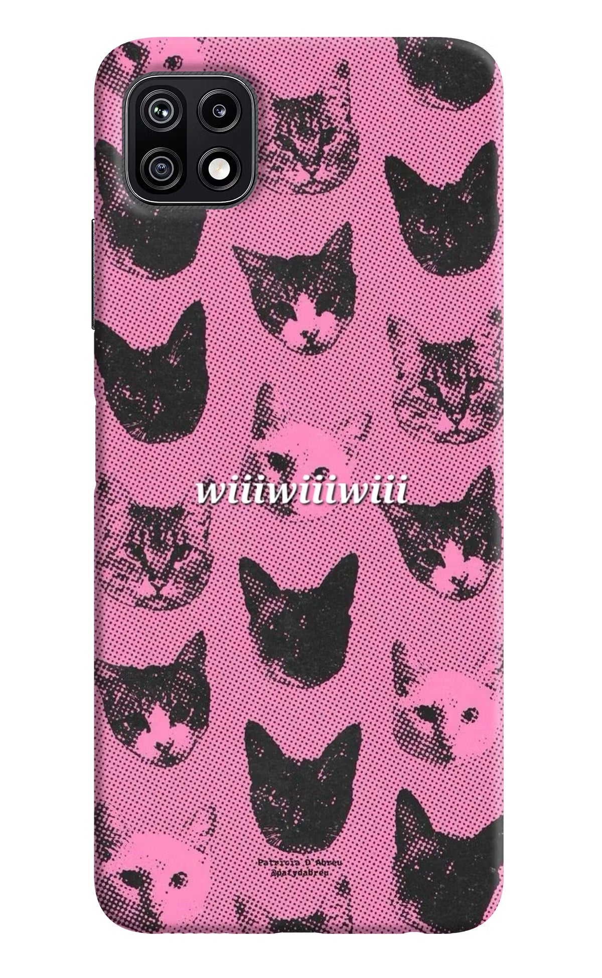 Pink Cats Samsung F42 5G Back Cover