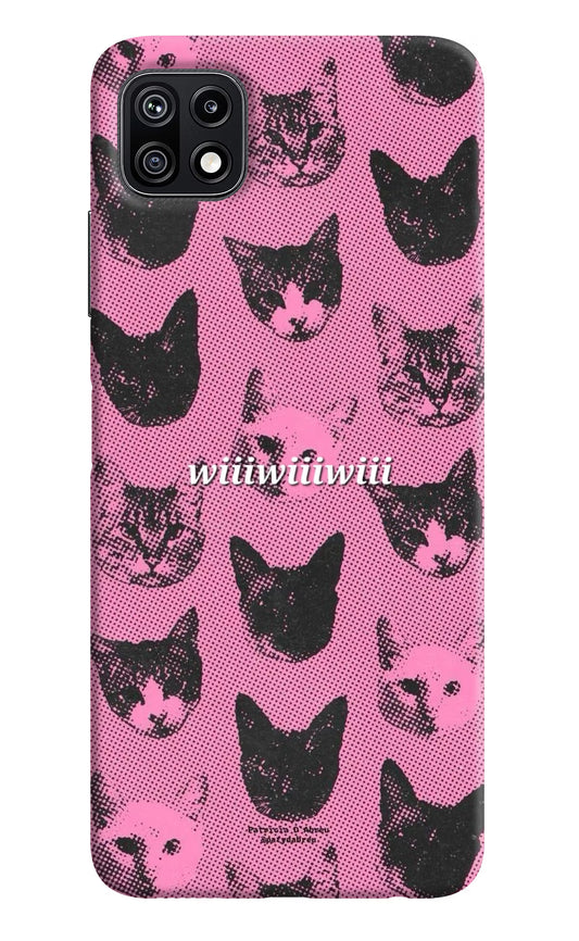 Pink Cats Samsung F42 5G Back Cover