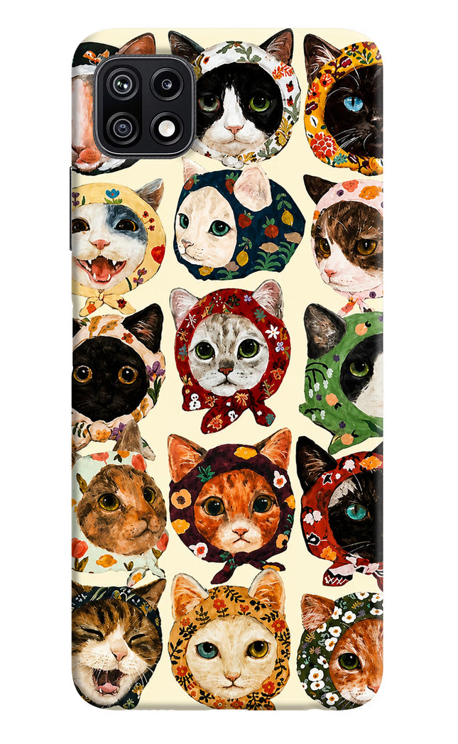 Cool Cat Samsung F42 5G Hard Case Back Cover by Casekaro
