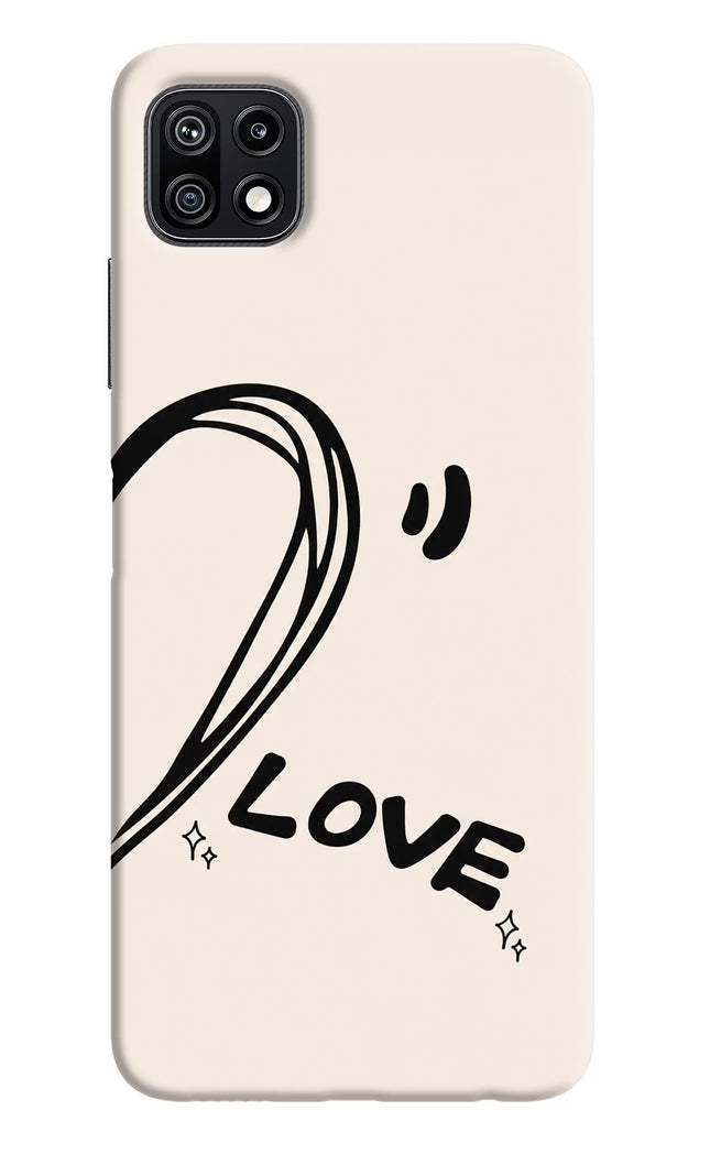 Soul Line Samsung F42 5G Hard Case Back Cover by Casekaro