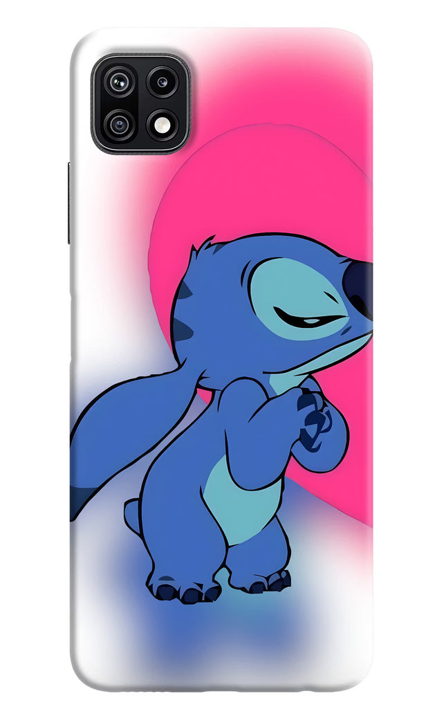 Stitch Hug Samsung F42 5G Hard Case Back Cover by Casekaro