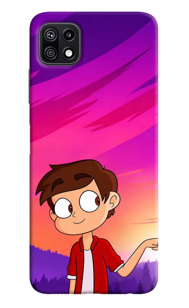 Marco Sunset Samsung F42 5G Hard Case Back Cover by Casekaro