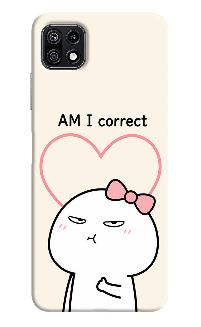 Always Right Samsung F42 5G Hard Case Back Cover by Casekaro