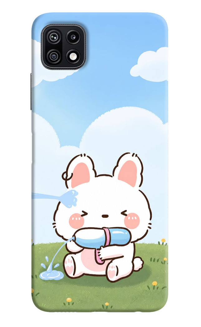 Bunny Treat Samsung F42 5G Hard Case Back Cover by Casekaro