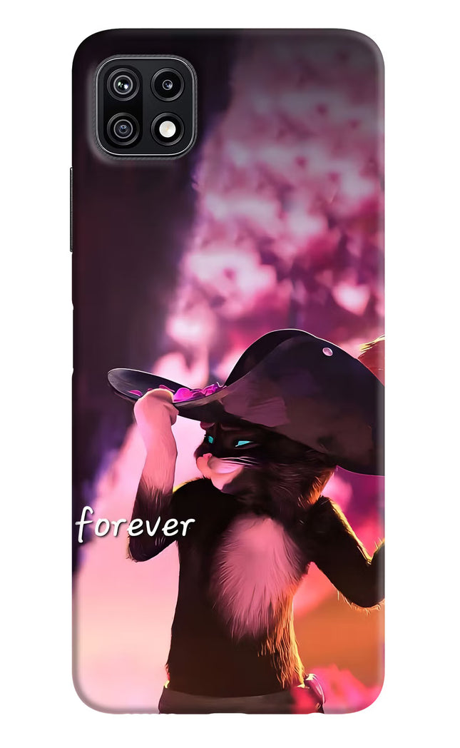 Forever Cat Samsung F42 5G Hard Case Back Cover by Casekaro
