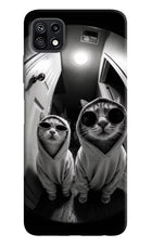 Hood Cats Samsung F42 5G Hard Case Back Cover by Casekaro