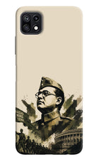 Netaji Rising Samsung F42 5G Hard Case Back Cover by Casekaro