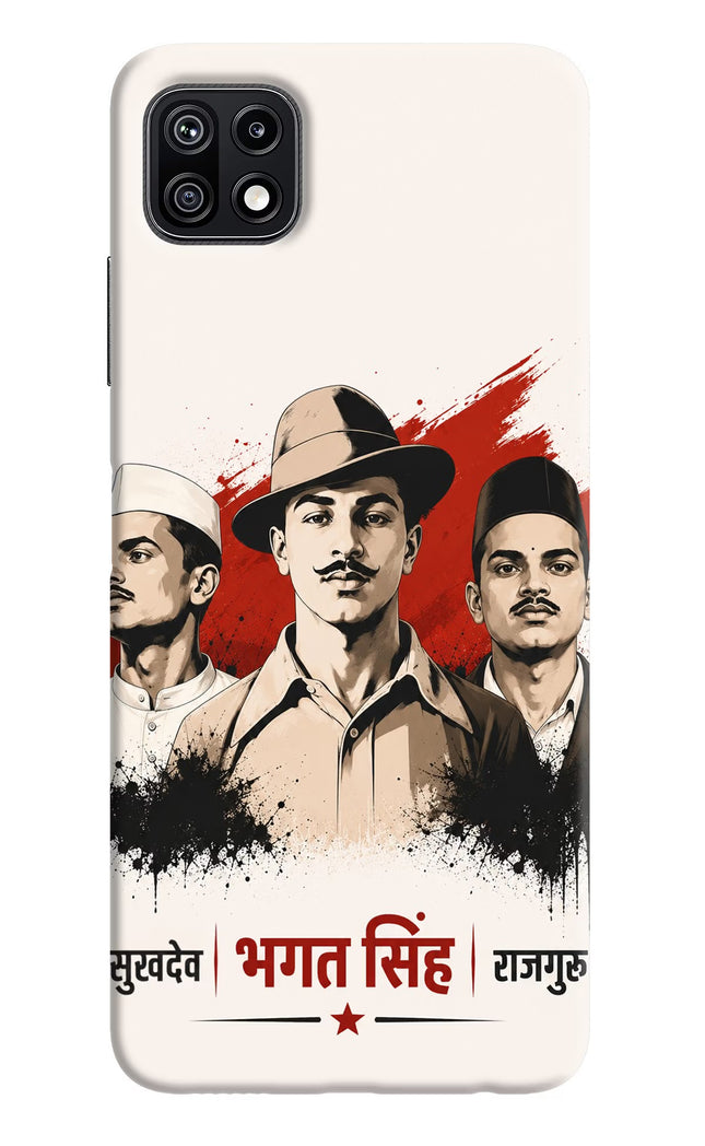 Bhagat Singh Trio Samsung F42 5G Hard Case Back Cover by Casekaro