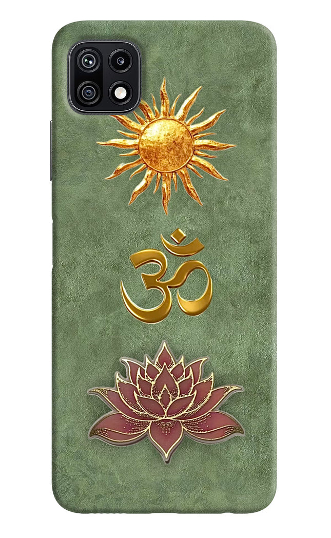 Om & Lotus Samsung F42 5G Back Cover