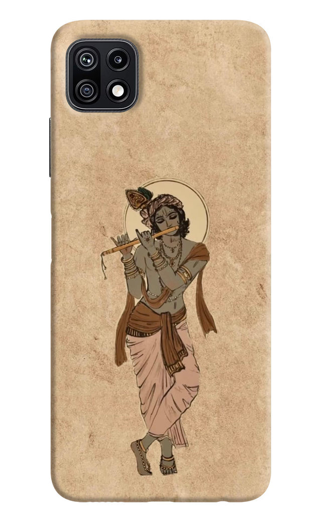 Krishna Samsung F42 5G Hard Case Back Cover by Casekaro