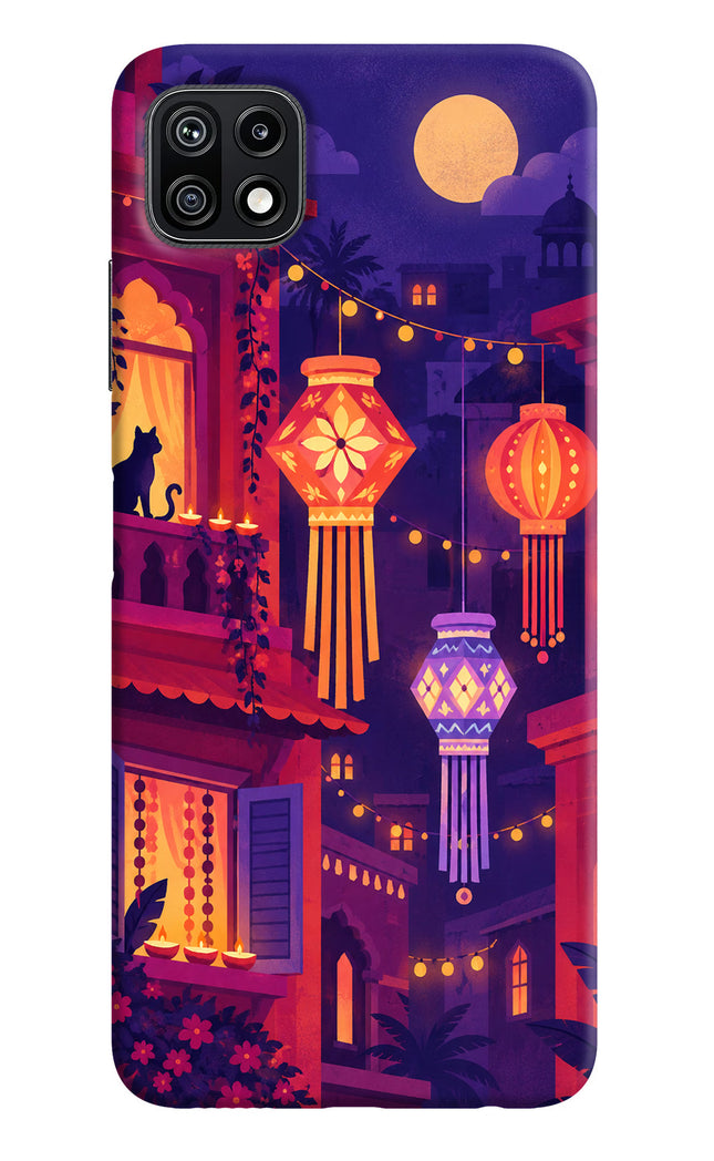 Lantern Lane Samsung F42 5G Hard Case Back Cover by Casekaro