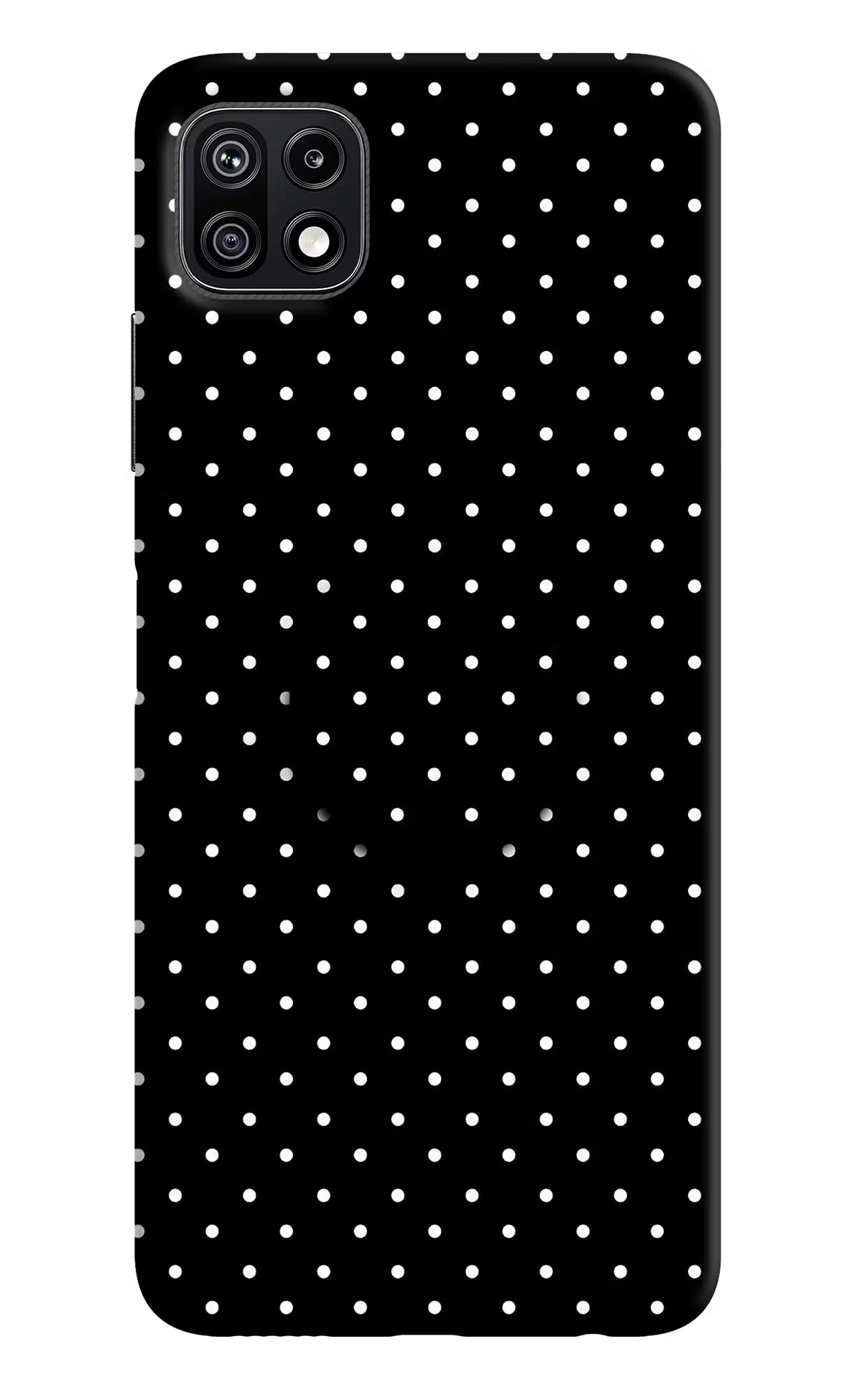 White Dots Samsung F42 5G Pop Case by Casekaro