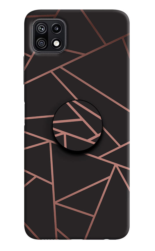Geometric Pattern Samsung F42 5G Pop Case by Casekaro