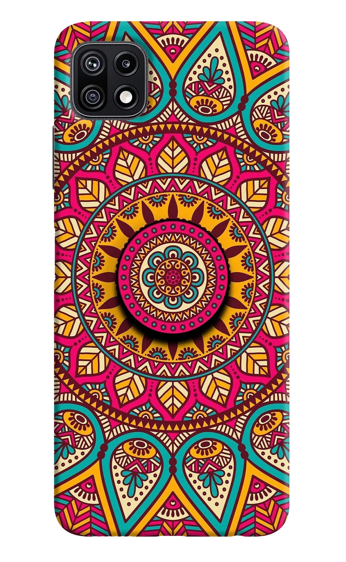 Mandala Samsung F42 5G Pop Case by Casekaro