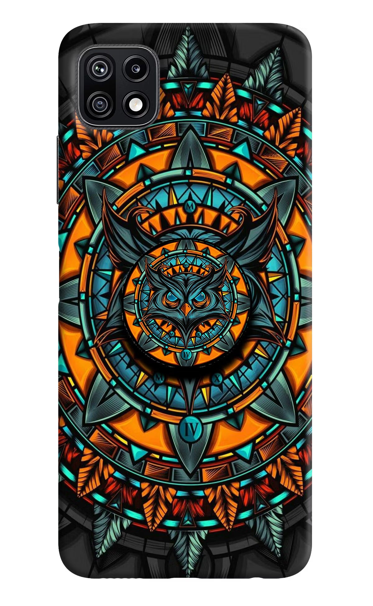 Angry Owl Samsung F42 5G Pop Case by Casekaro