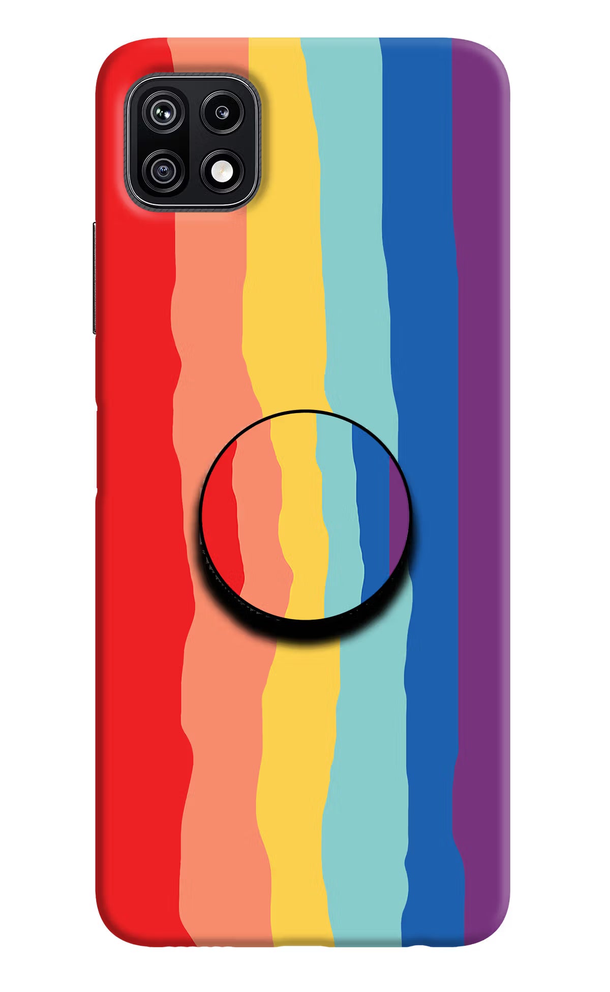 Rainbow Samsung F42 5G Pop Case by Casekaro