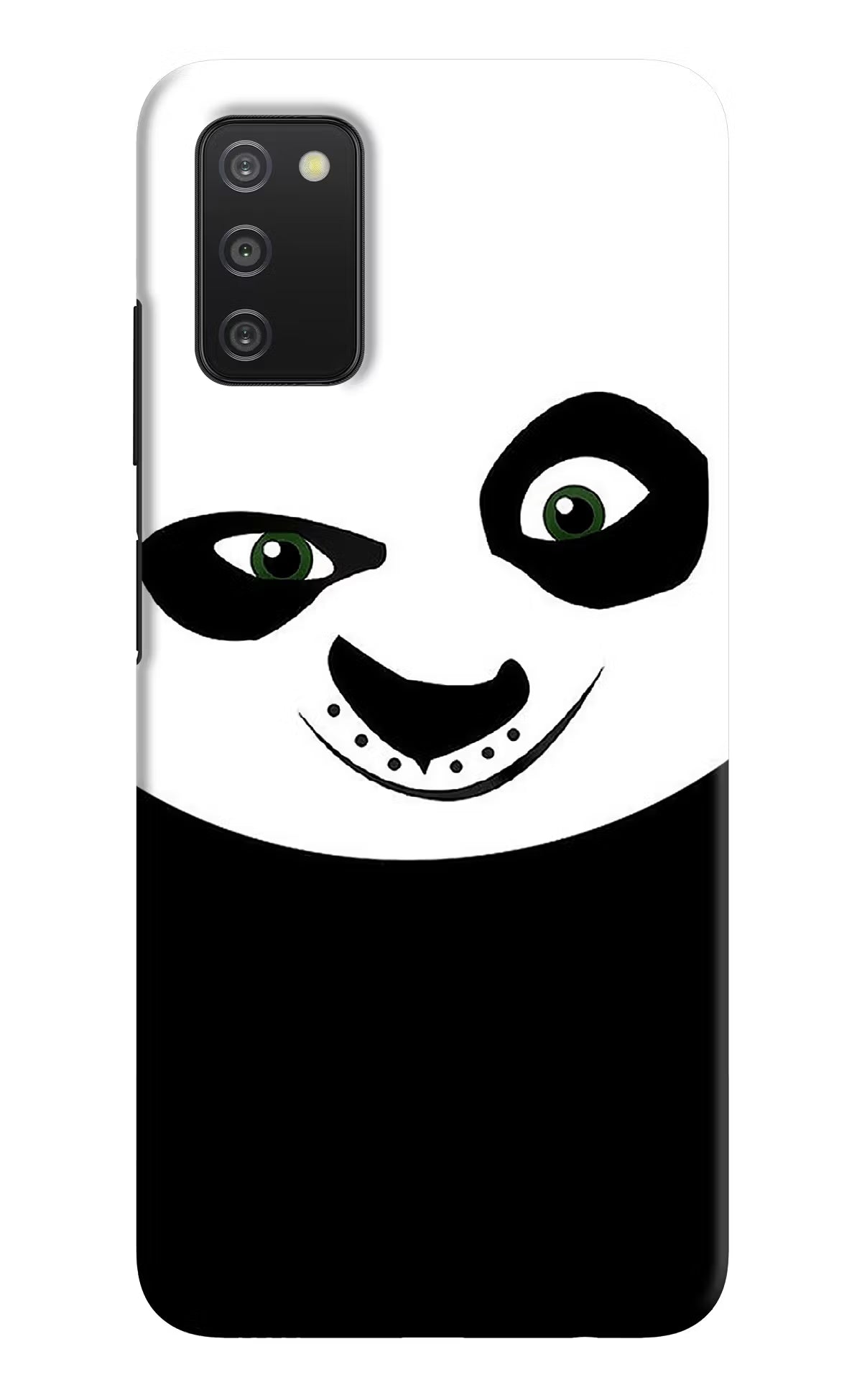 Panda Samsung A03s Hard Case Back Cover by Casekaro