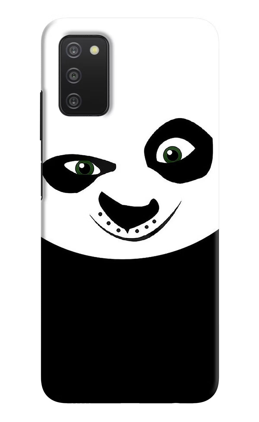 Panda Samsung A03s Back Cover, Hard case