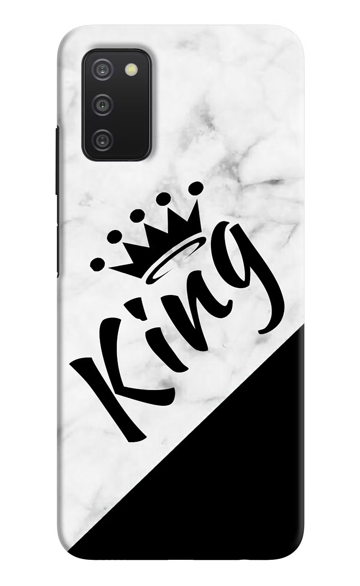 King Samsung A03s Hard Case Back Cover by Casekaro