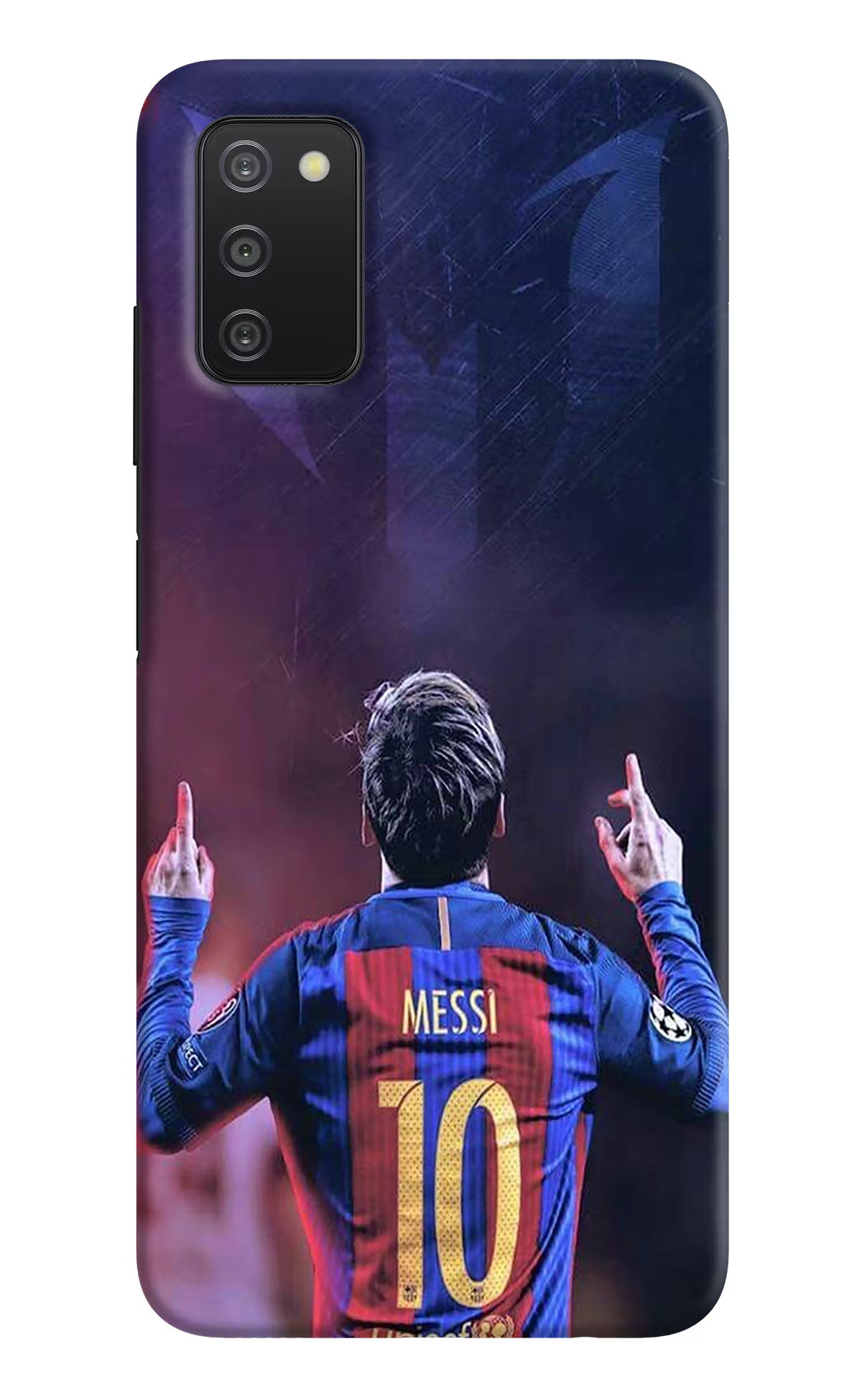 Messi Samsung A03s Hard Case Back Cover by Casekaro