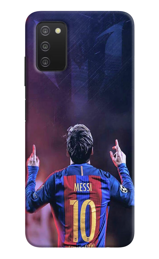 Messi Samsung A03s Hard Case Back Cover by Casekaro