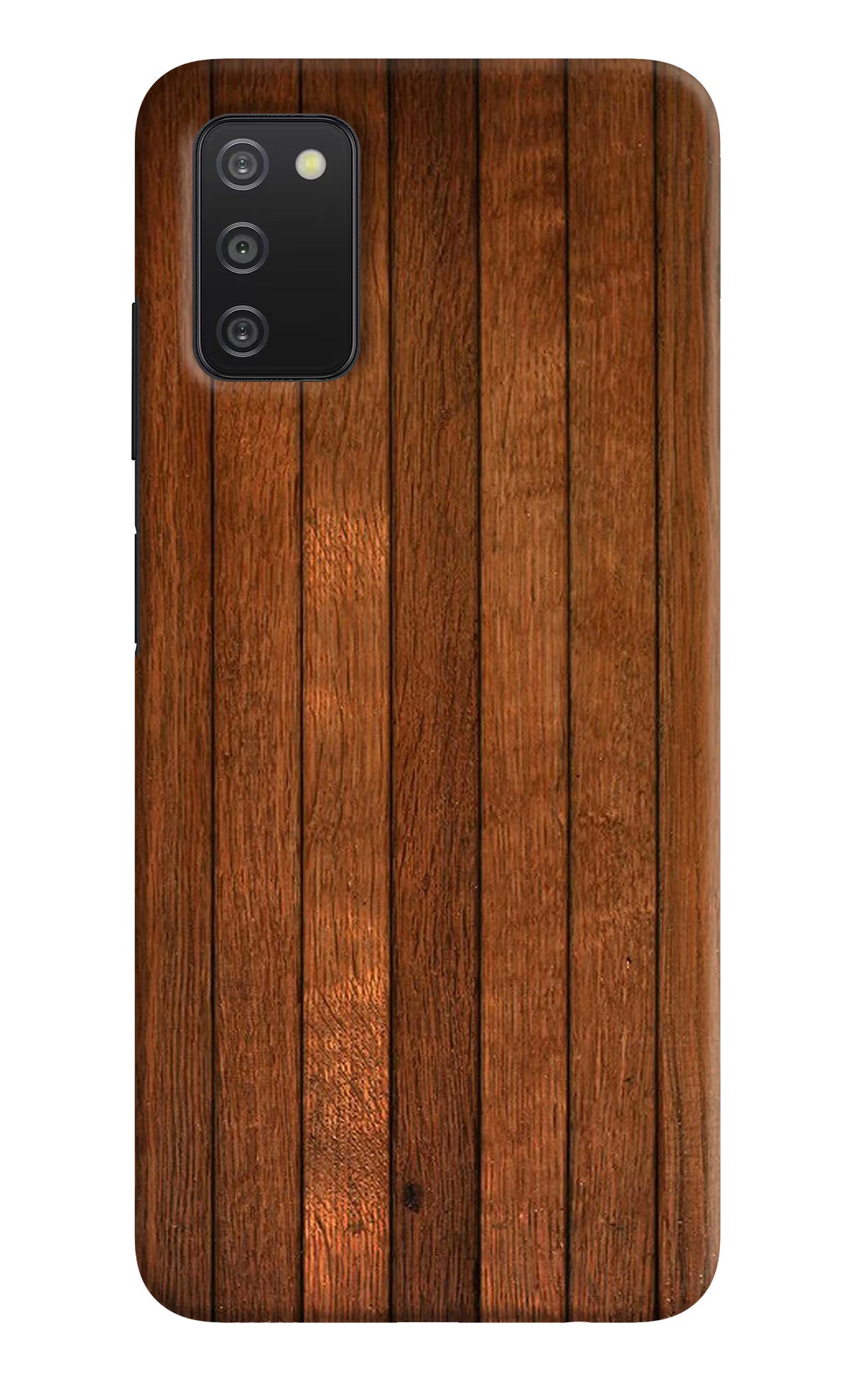Wooden Artwork Bands Samsung A03s Hard Case Back Cover by Casekaro