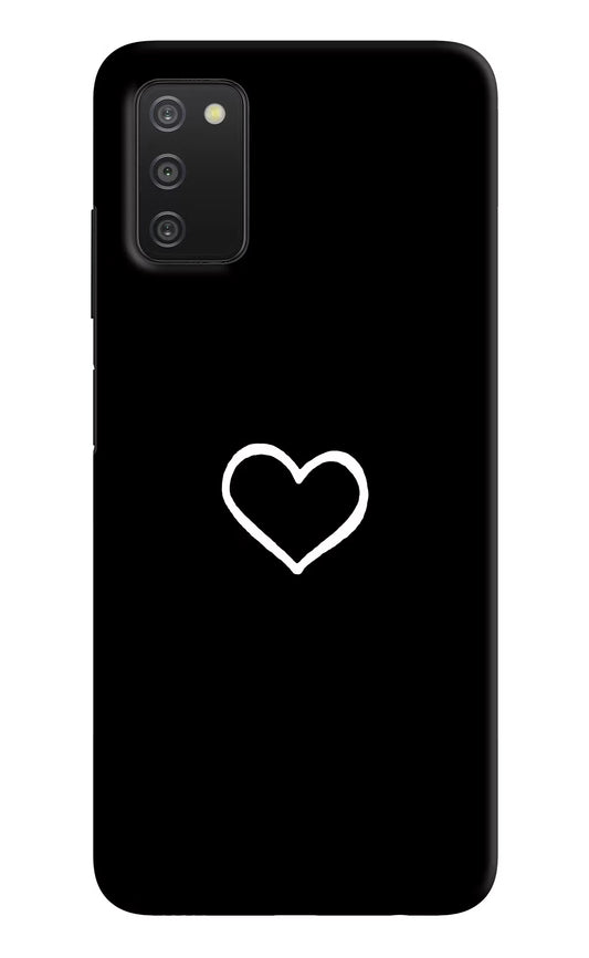 Heart Samsung A03s Hard Case Back Cover by Casekaro