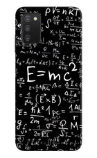 Physics Formula Samsung A03s Hard Case Back Cover by Casekaro